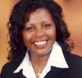 Joyce Laboso Kenya's deputy parliamentary speaker.