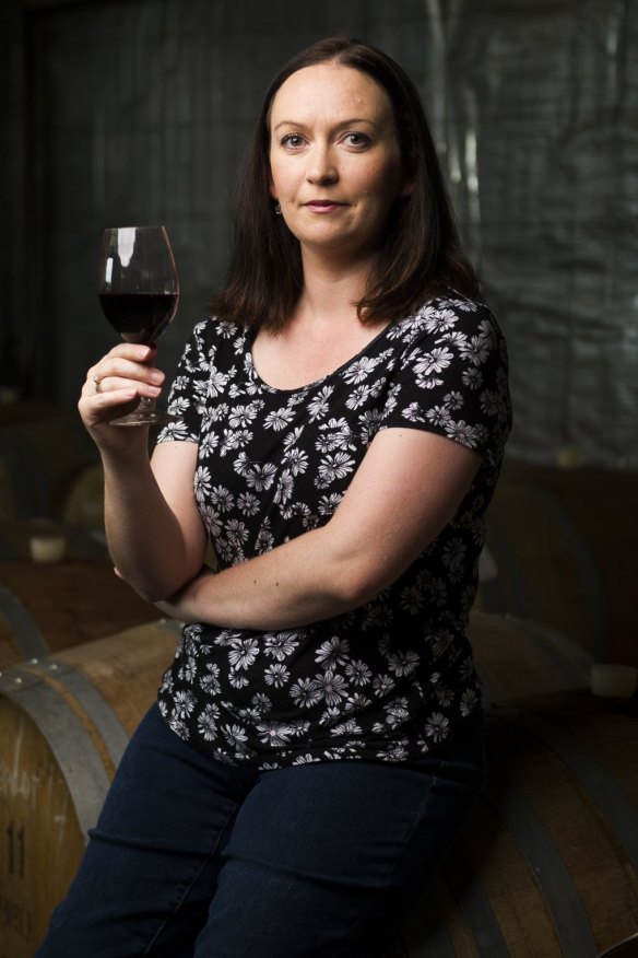 Stephanie Helm, owner of  The Vintner's Daughter winery.