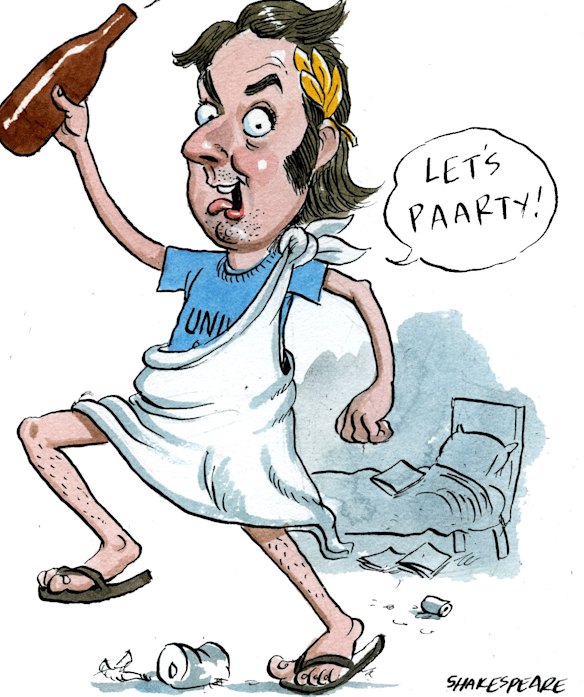 Nick Moore.  Illustration: John Shakespeare