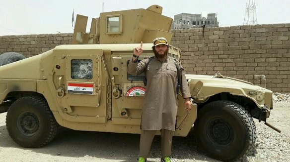 Khaled Sharrouf, whose family reportedly want to return to Australia.