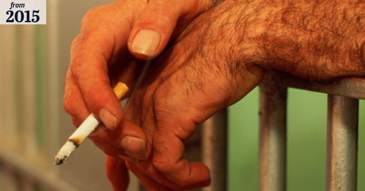 are cigarettes allowed in prison Some prisons taking pre-orders for cigarettes, preparation for Feb. 1 lift of smoking ban Some cigarettes imitating a prison
