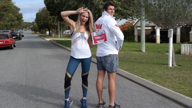 Andrew and Rayne are gearing up for Sunday's run
