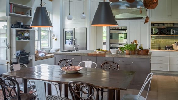 Farmhouse kitchen at Terragong 1858.