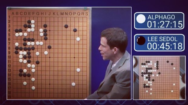 Google's AlphaGo agent takes on Go champion Lee Sedol.