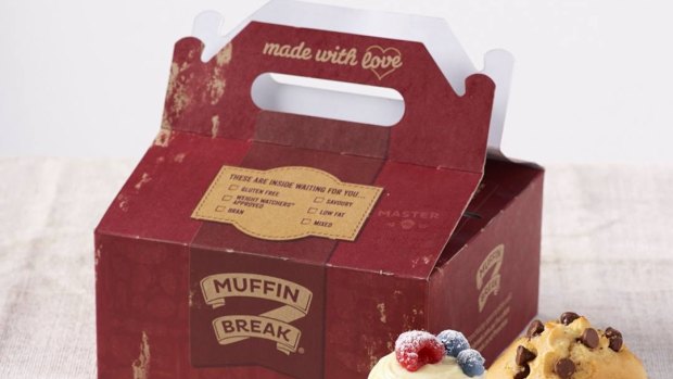 Muffin Break had one of the lowest average health star rating scores - 2.2 stars.