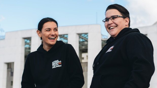 Talei Elu and Hope Davison feel the program has "sparked a fire in their bellies to have important conversations."