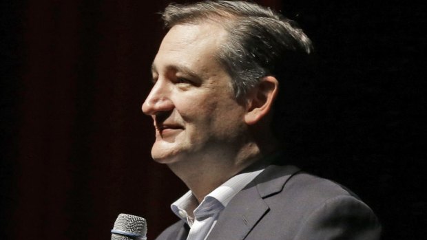 Republican presidential candidate, Senator Ted Cruz, was in Houston on Monday. 