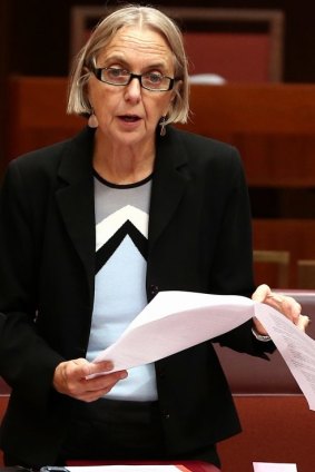The brazenness of Greens NSW Senator Lee Rhiannon in her speech about Nigel Hadgkiss has raised eyebrows. 