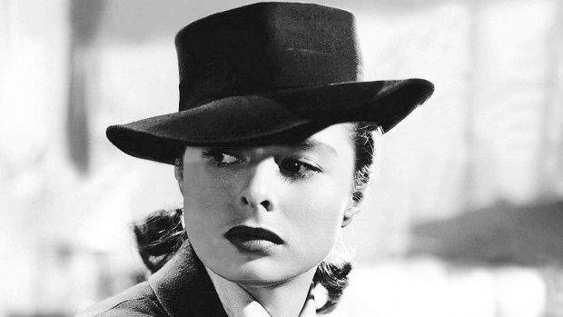 Ingrid Bergman stars in Alfred Hitchcock's <i>Notorius</I>.
