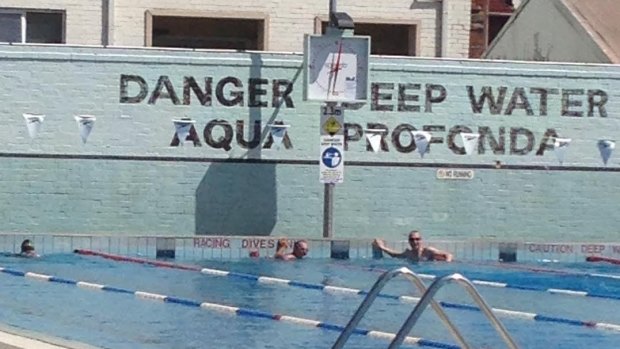 Fitzroy's iconic pool soothes the soul. 