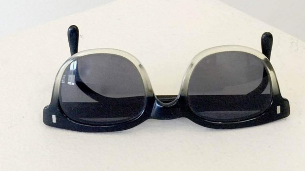 Luke Chiswell's best op-shop find: Surplus mining glasses.