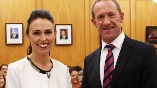 Jacinda Ardern, 37, is Labour's youngest leader.