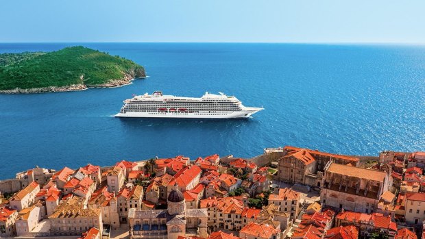 Viking Star in Dubrovnik.