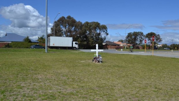 The Vernons dispute the suggestion the memorial is a distraction for drivers.