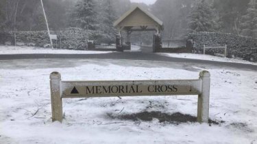 Melbourne Weather Big Chill Brings Snow To Daylesford Macedon Ranges