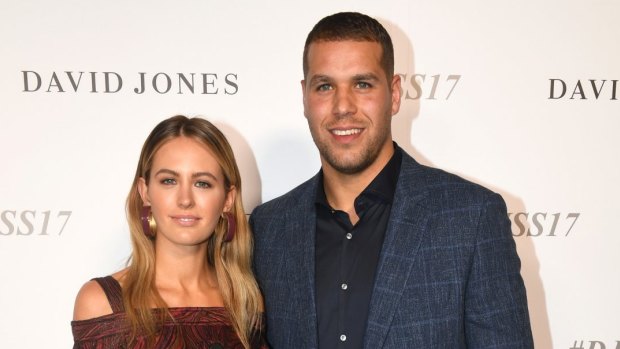 Time off: Jesinta with husband Lance "Buddy" Franklin will celebrate their anniversary.