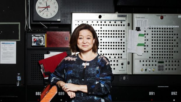 Newly appointed ABC managing director Michelle Guthrie in the ABC studios, Ultimo, Sydney. 