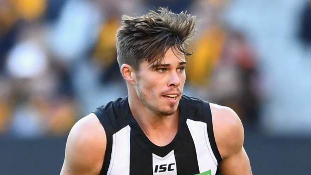Magpie Josh Thomas has returned to the senior line-up a more worldly-wise player and person.