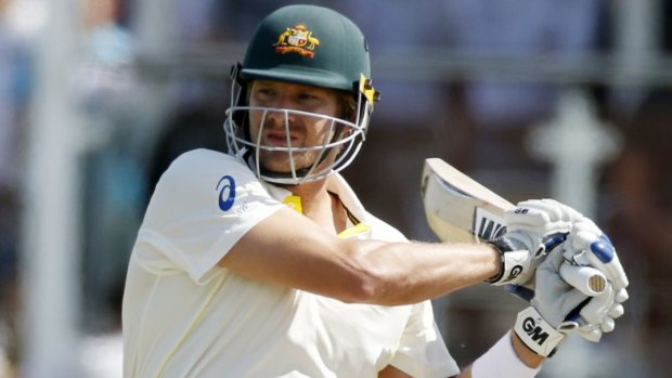 Shane Watson scored 81 in the second innings against Kent.