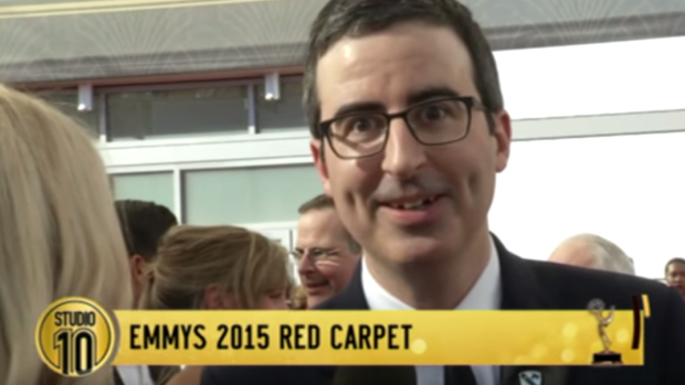 John Oliver has his say  about our former PM. 