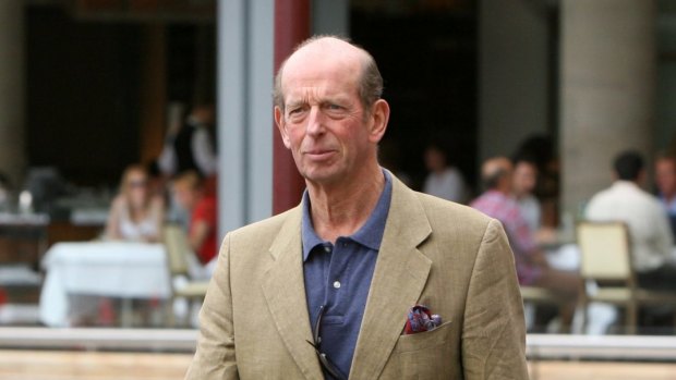 The Duke of Kent during a Sydney visit in 2007.