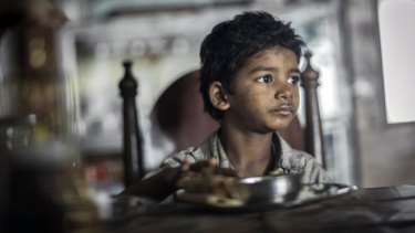 Sunny Pawar provides an astonishing portrayal of Brierley as a young boy.