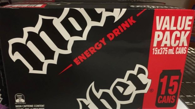 A 500ml can of Mother contains 13 teaspoons of sugar and 160mg of caffeine.