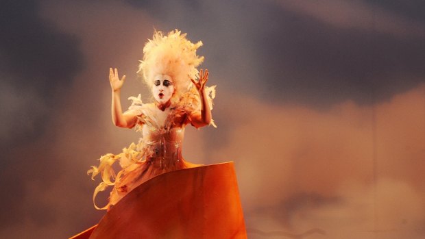 Kate Miller-Heidke, composer and star of new Australian opera <i>The Rabbits</i>.