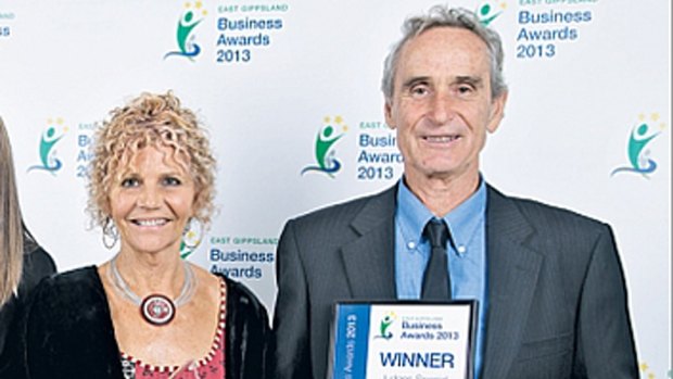 Mary and Gerry Menke of Mallacoota in East Gippsland.