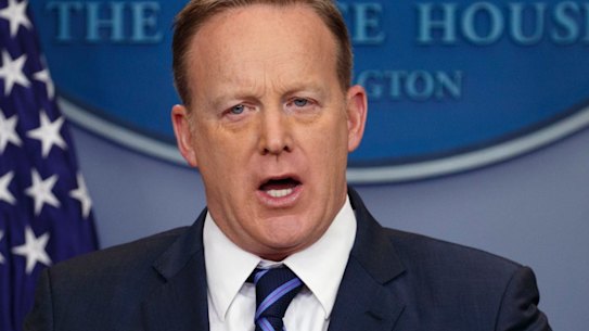 "Above my pay grade": Sean Spicer said of the Obama wiretap allegations. 