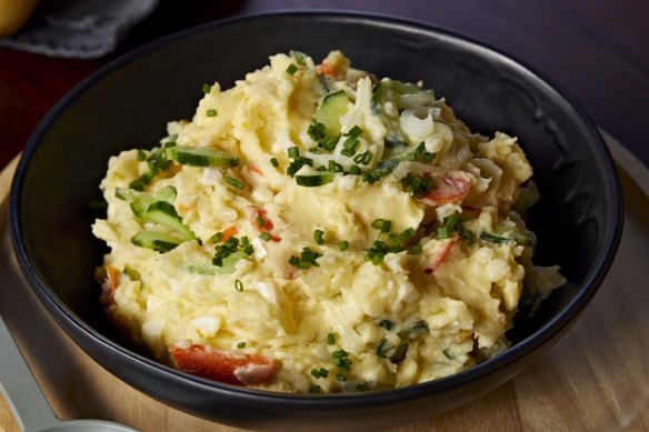 Adam Liaw's Japanese potato salad.