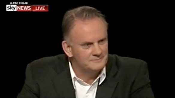 Mark Latham was sacked by Sky News last week after calling a Sydney high school student "gay".