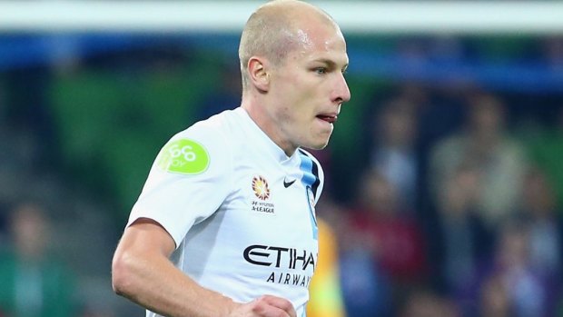 Aaron Mooy was instrumental once again for Melbourne City on Friday night.
