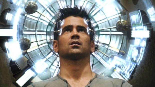 Colin Farrell in <i>Total Recall</I>:  Epagogix's analysis deflated box-office projections.