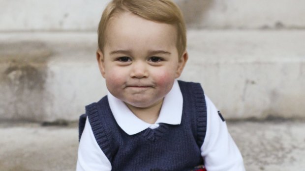 Official portrait: The latest photographs of Prince George have generated a media frenzy.