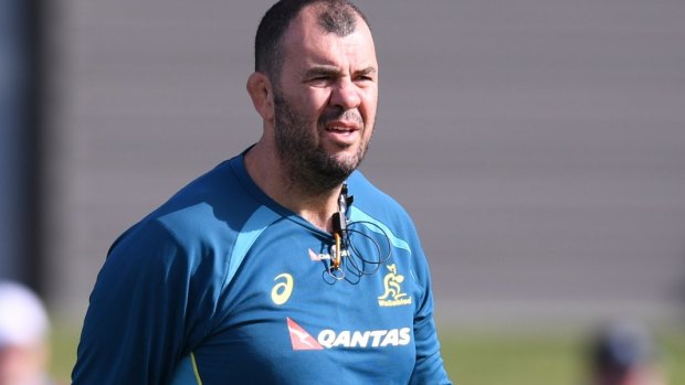 Good shift: Michael Cheika believes the Wallabies worked hard enough to get a win over South Africa.