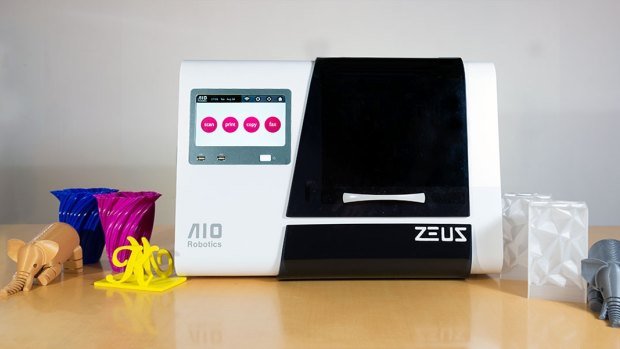 AIO Robotics's Zeus 3D printer/scanner is a step up from budget consumer-grade models.