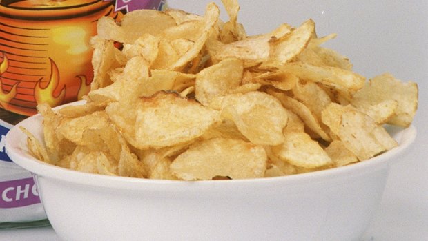 Potato chips have olestra added.