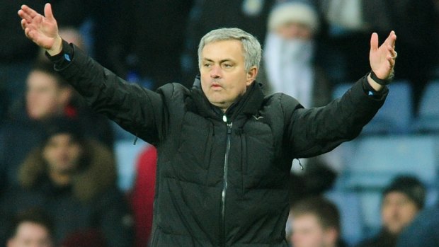 Puppet master: Chelsea manager Jose Mourinho.