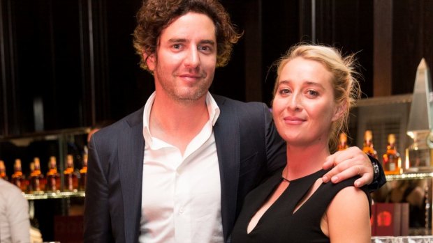 Parents: Asher Keddie and Vincent Fantauzzo.