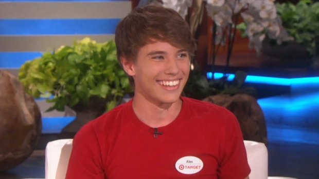 Checkout boy: Alex from Target is now modelling and about to tour the US to meet fans.