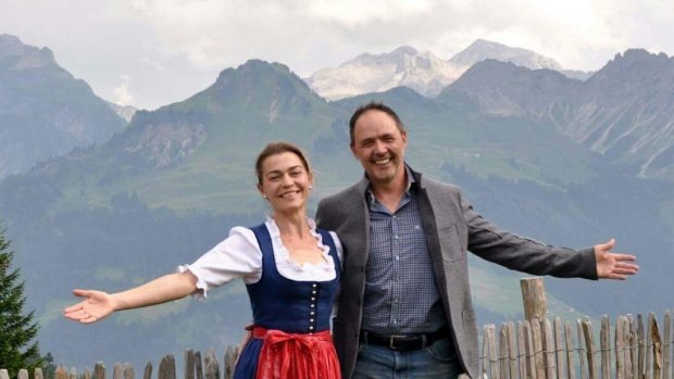 Maree and Patrick Burtscher run a Nordic walking academy in Australia but, come spring (and, as of next year, winter), they change codes, guiding guests on alpine walks through Grosses Walsertal.
