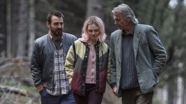 <i>The Daughter</i>: (from left) Ewen Leslie, Odessa Young and Sam Neill.