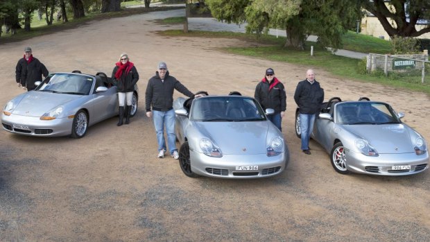 On tour: Instructors are on hand to help us get to know our Porsche.