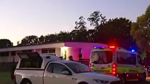 Two buildings at Laidley High School were damaged by fire just two days before students were scheduled to return from the Easter break. 