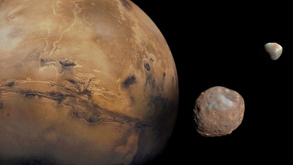 Mars is typically around 140 million miles from Earth and would take humans up to nine months to travel there.  