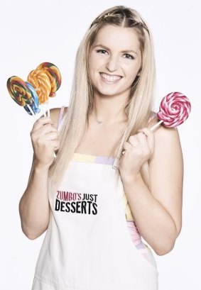 Ali is one of 12 dessert makers putting their mixers to the test on Zumbo's Just Desserts