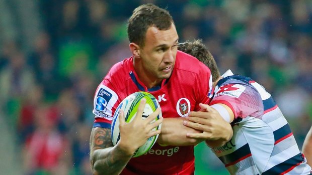 High hopes: Quade Cooper's plans are still uncertain.