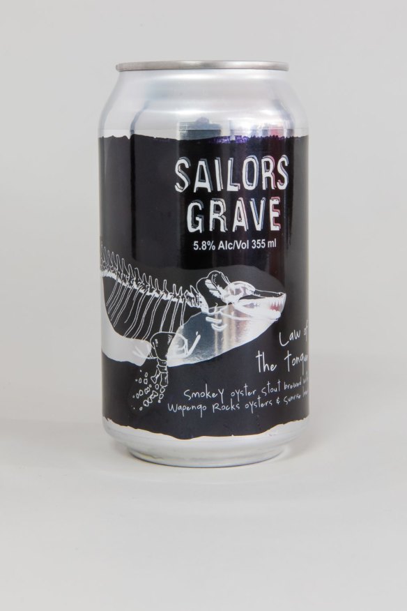 3. Sailor's Grave The Law of The Tongue Oyster Stout.