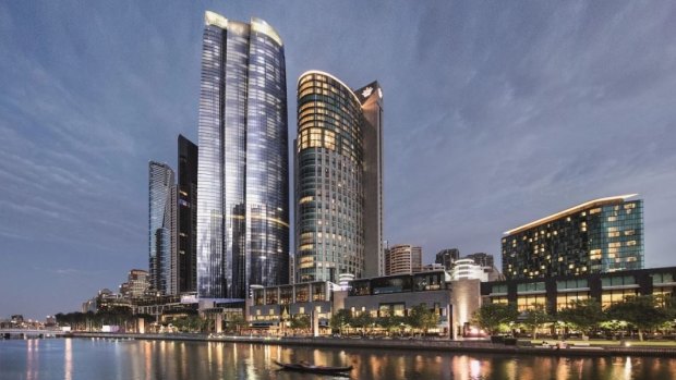 Crown's 90-storey tower will be Melbourne's tallest building. 
